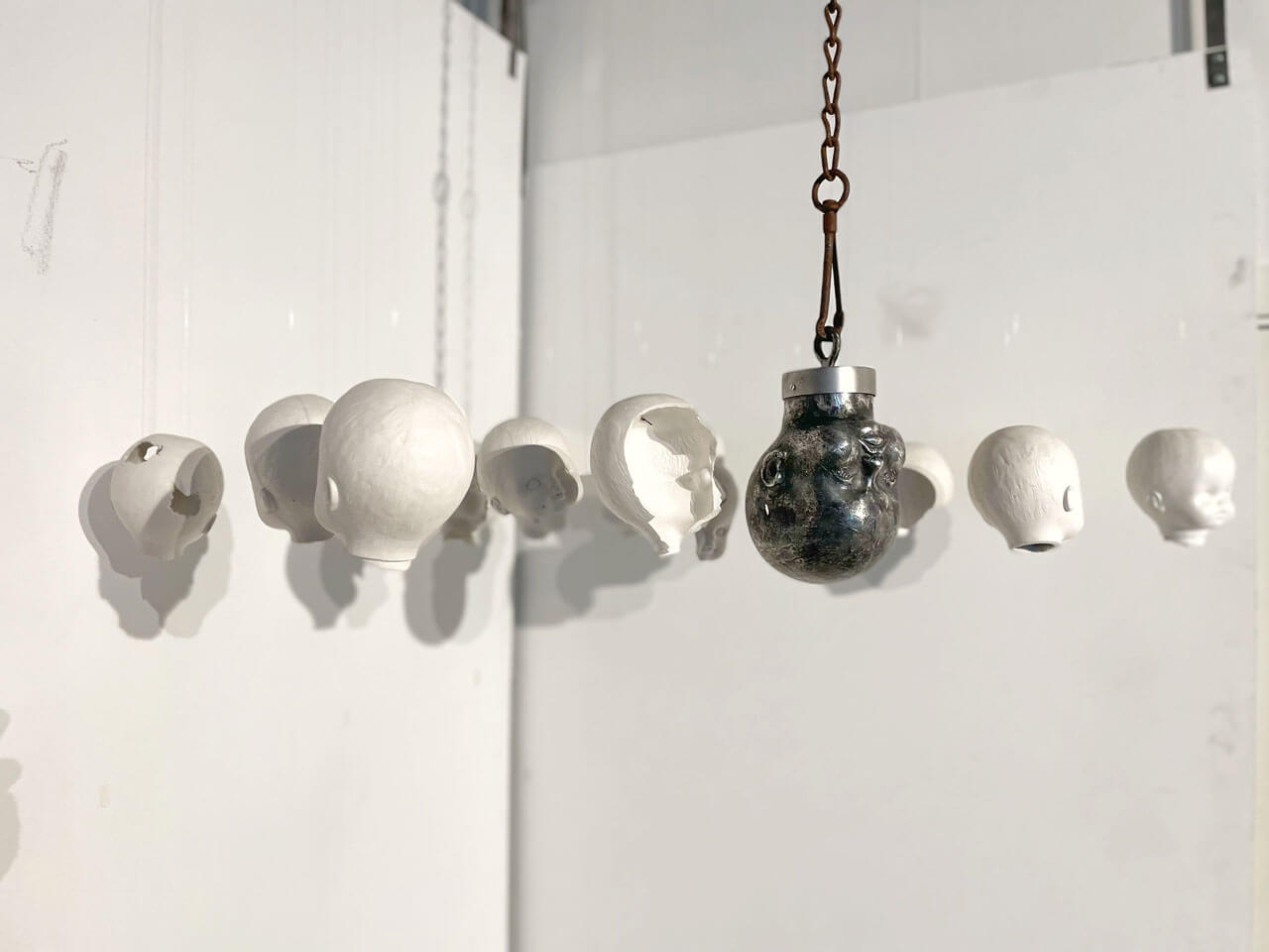 Angry Wrecking Doll - Conceptual Metal Art by Emi Candido